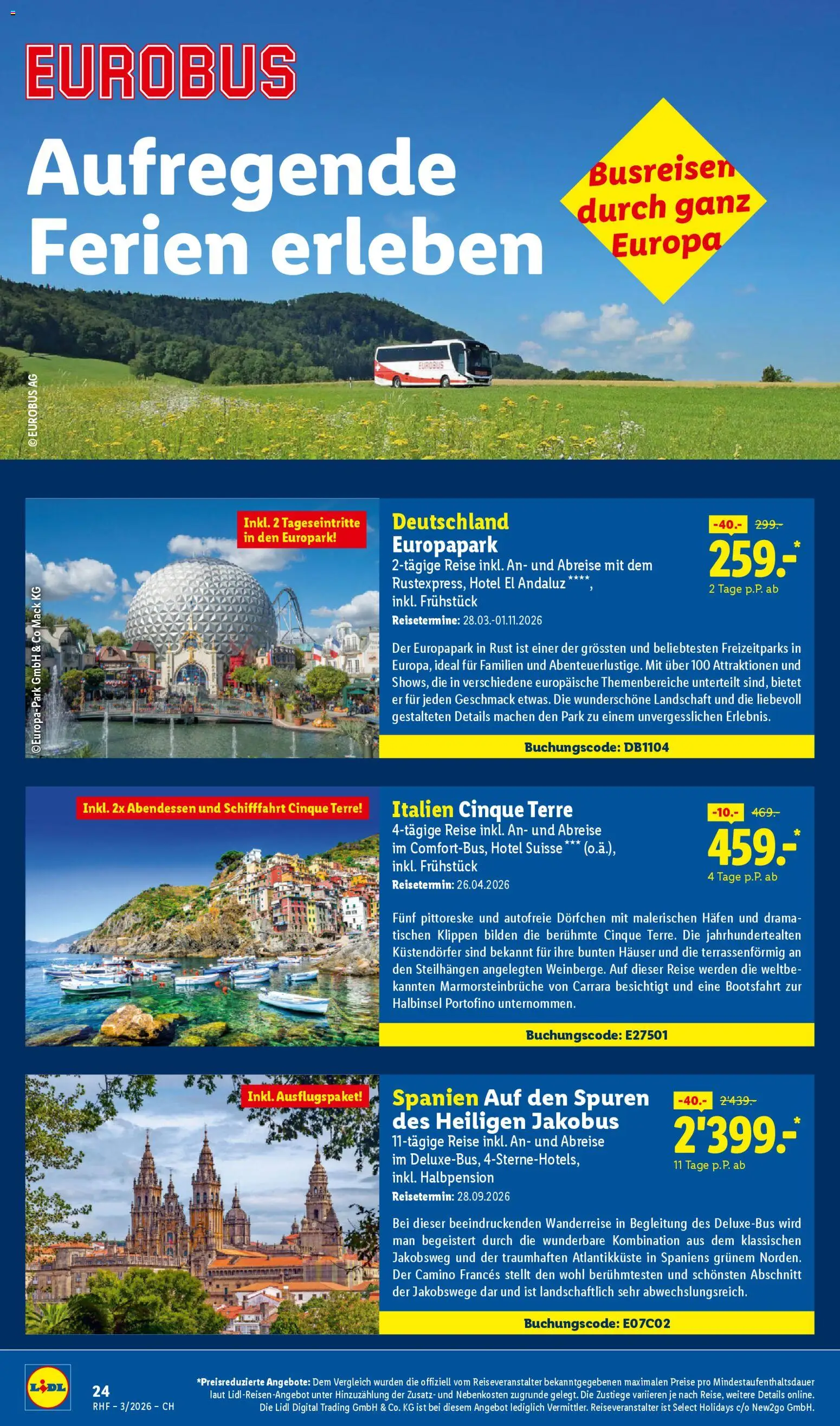 Lidl Aktionen Reisen März - page 24- valid from 28.02.2026