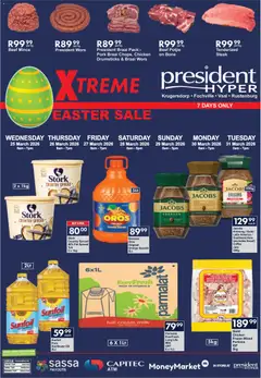 Preview President Hyper - Extreme Easter Sale valid from 25/03/2026
