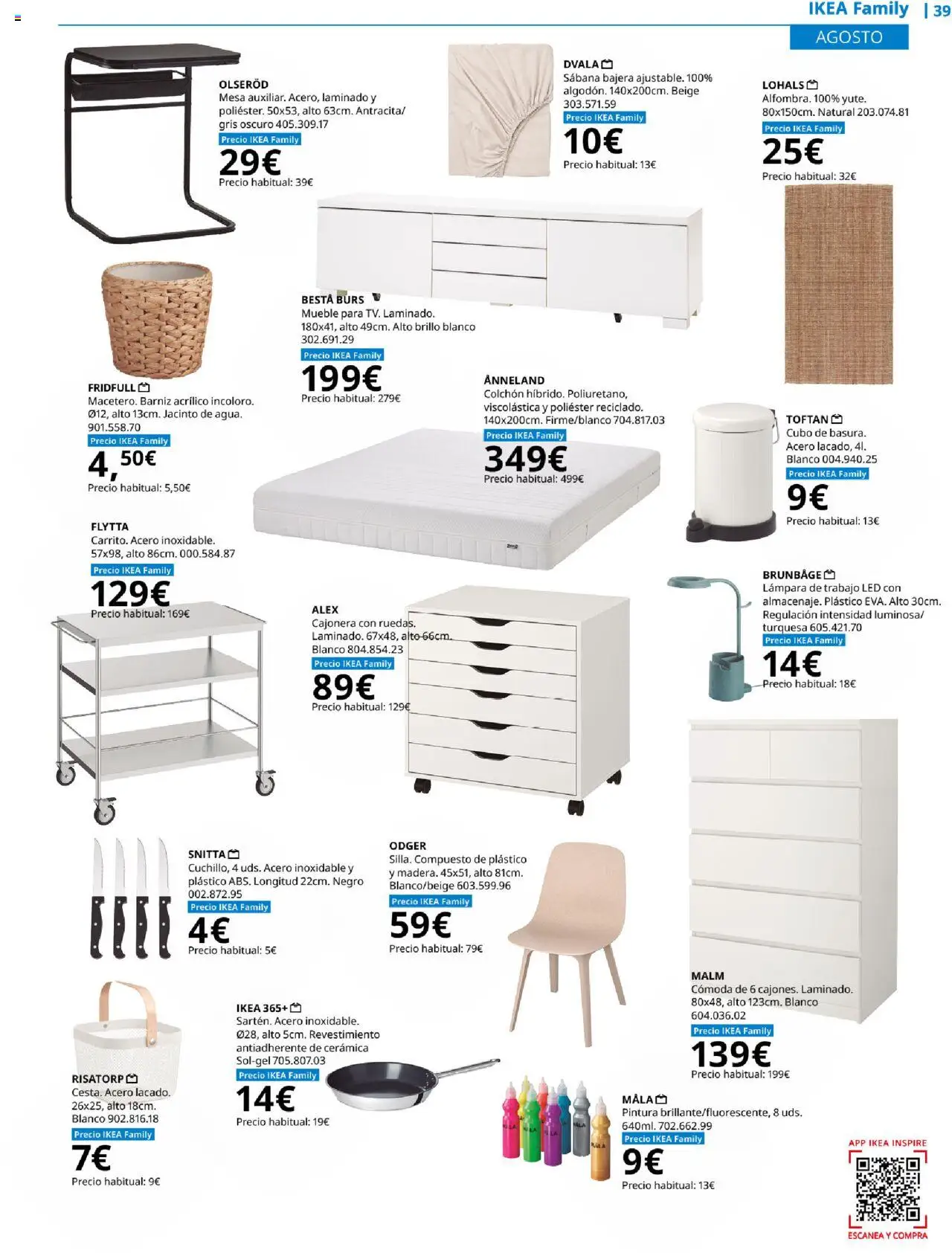 Catálogo IKEA Family Mallorca - Página de 39 - Válido desde 01/07/2025