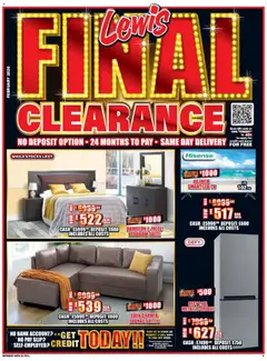 Preview Lewis Stores - Eswatini Specials valid from 23/02/2026