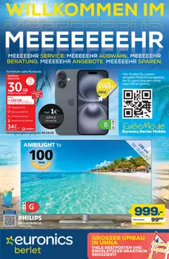 Vorschau Euronics  Willkommen im Meeeeehr! gültig ab 20.08.2025