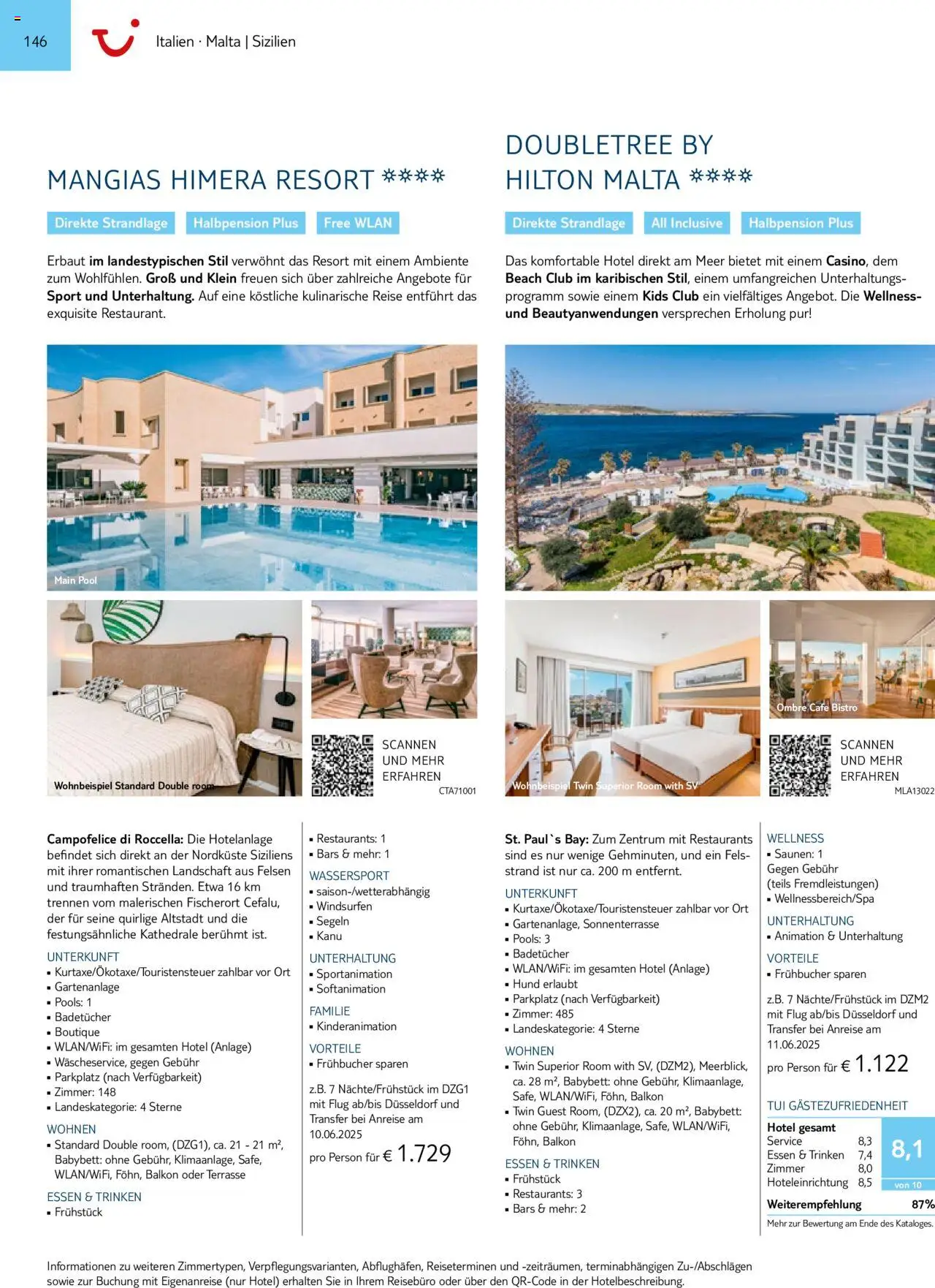 TUI  Südeuropa & Nordafrika 2025/26 - Seite 146 - gültig ab 01.01.2025