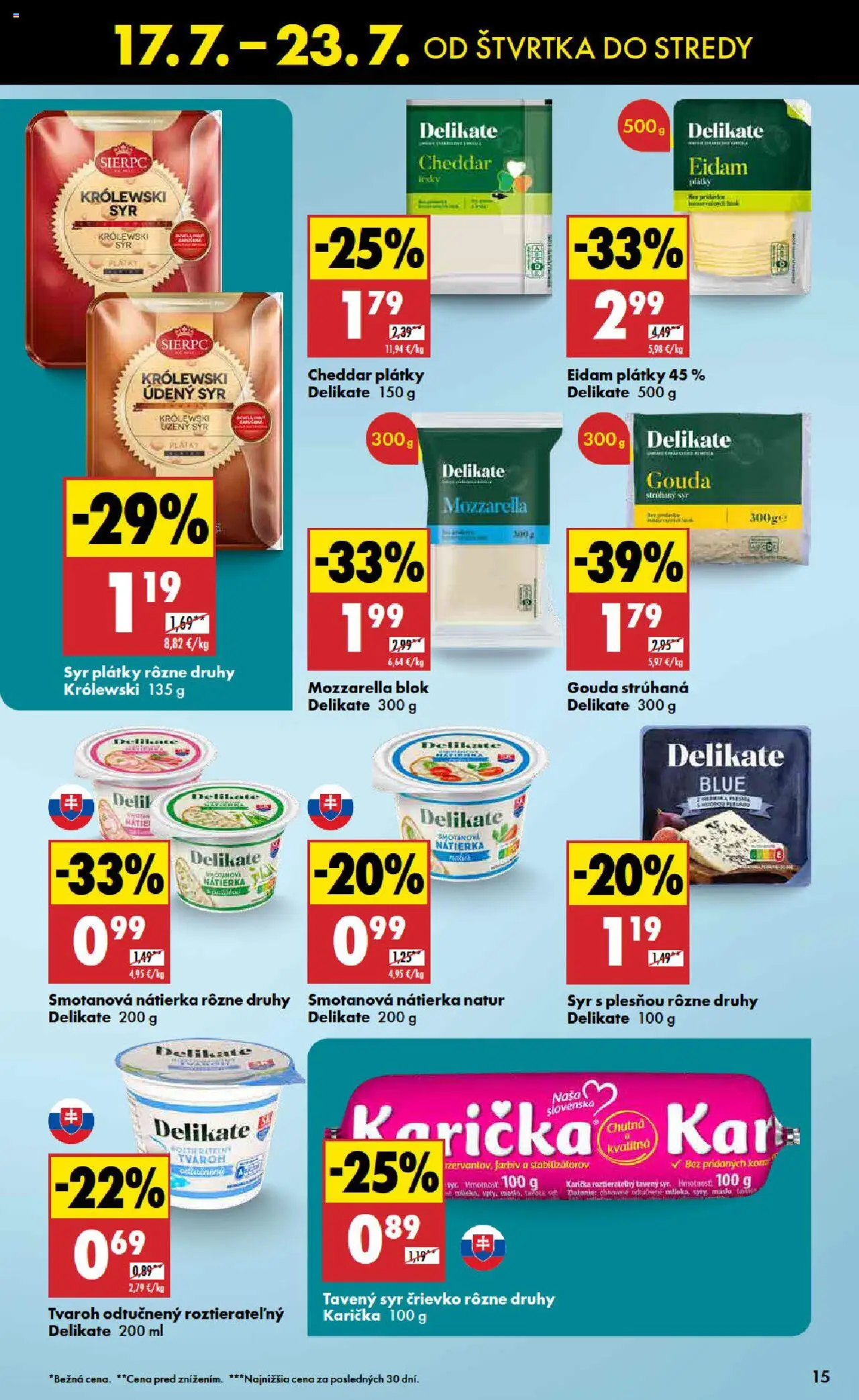 Biedronka leták - strana 15- platný od 17.07.2025