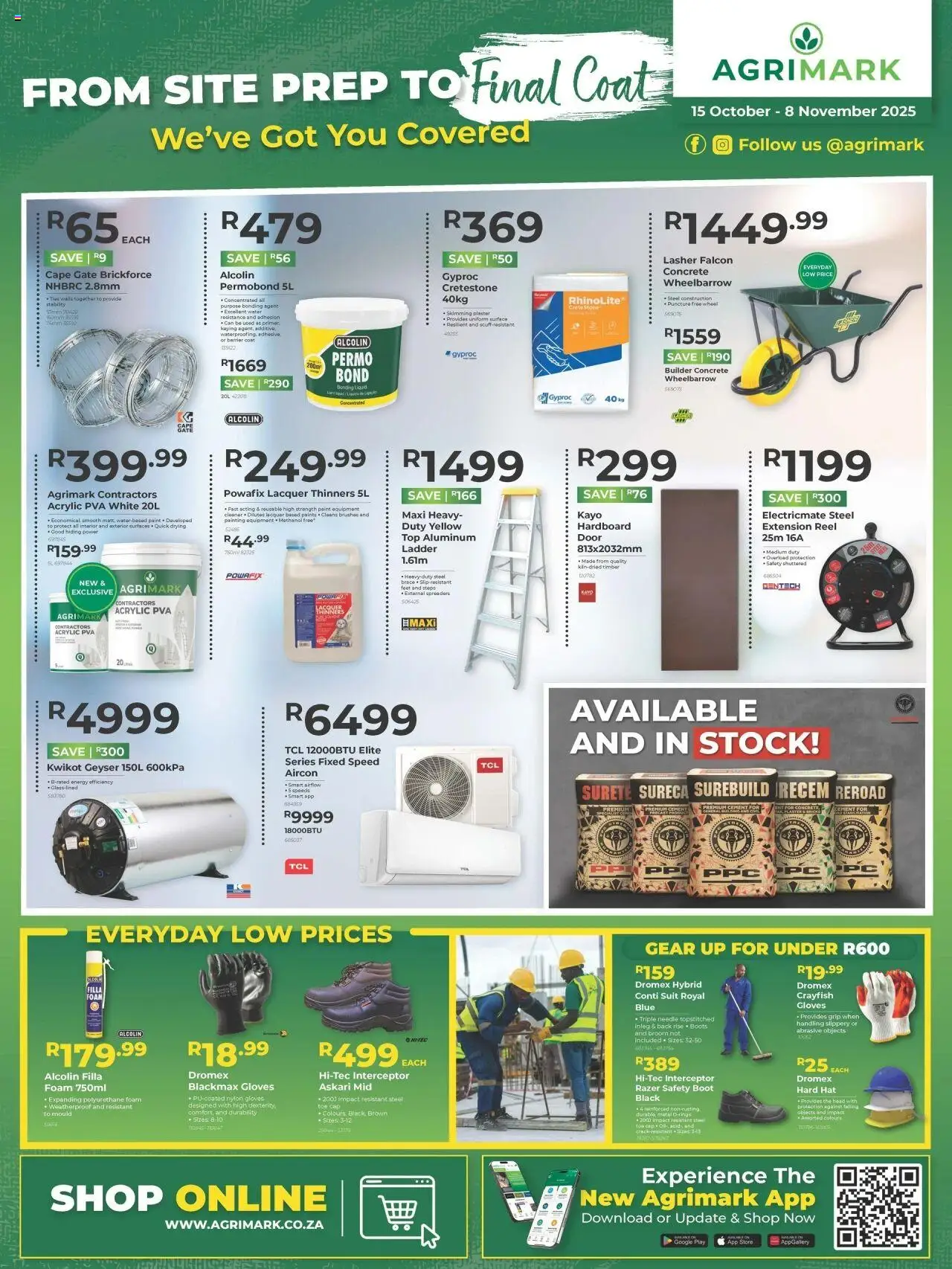 Agrimark Specials - page 1- valid from 15/10/2025