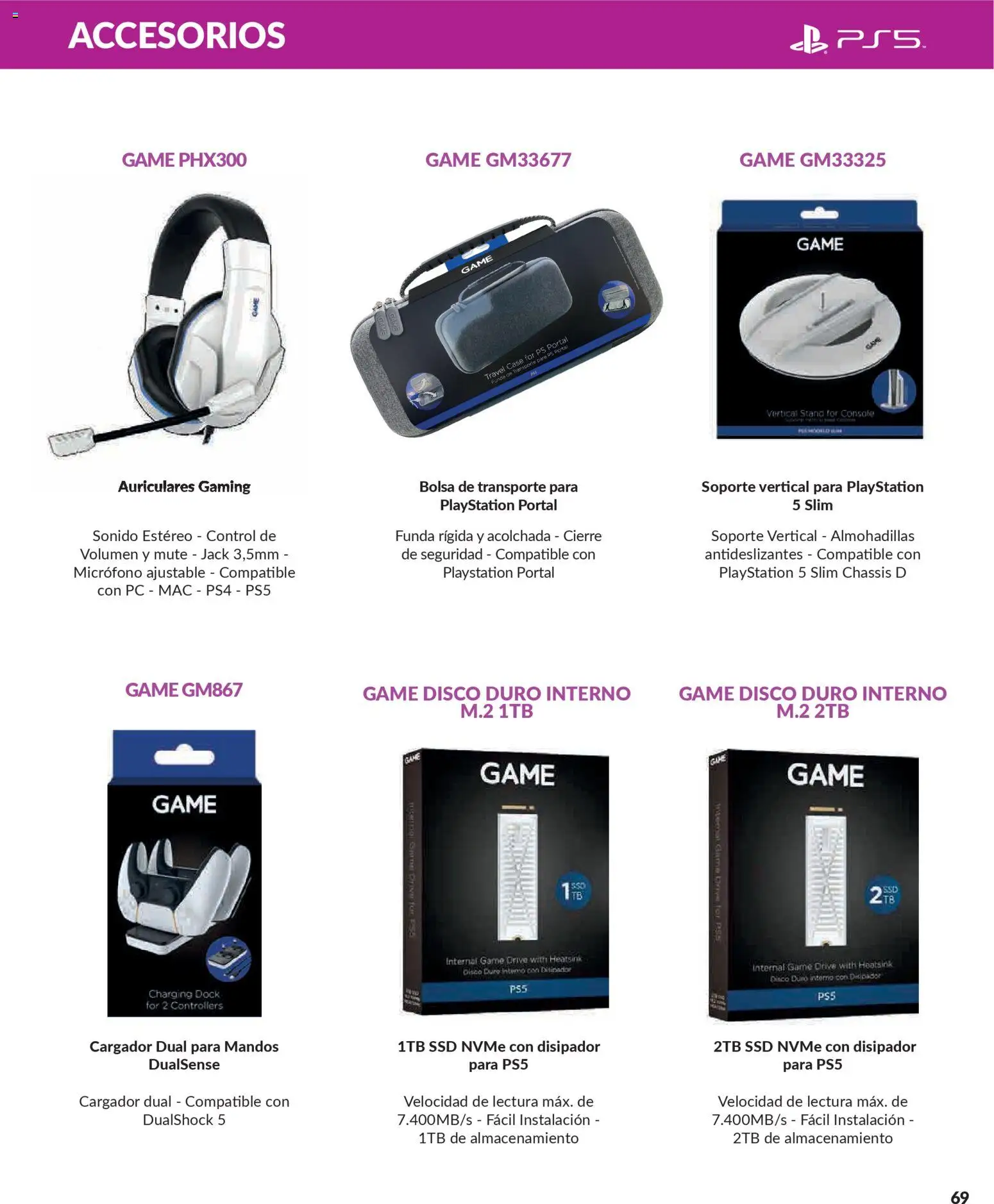 Game folleto - Página de 69 - Válido desde 03/12/2025