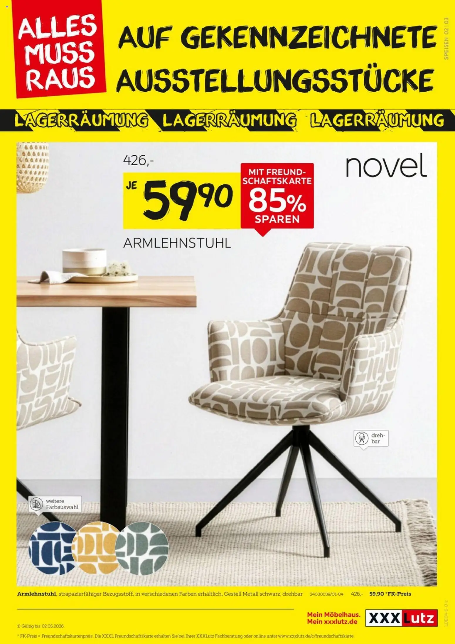 XXXLutz Prospekt 	 - Seite 3 - gültig ab 18.04.2026