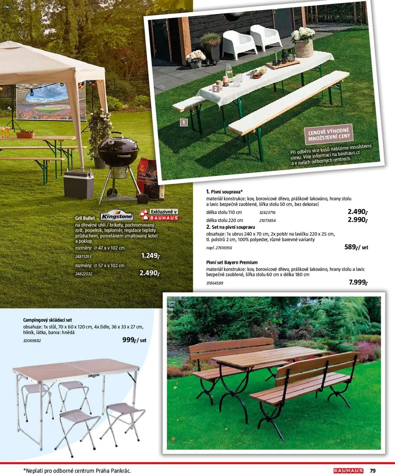 Bauhaus katalog Zahradní nábytek - strana 79- platný od 01.04.2025