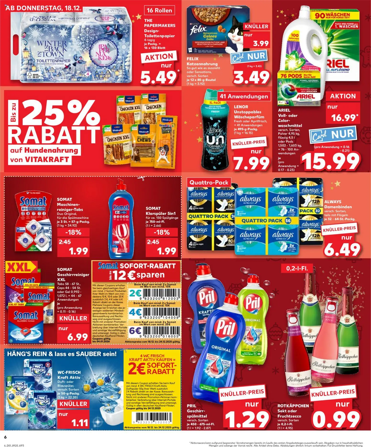 Kaufland Prospekt 	 - Seite 6 - gültig ab 18.12.2025