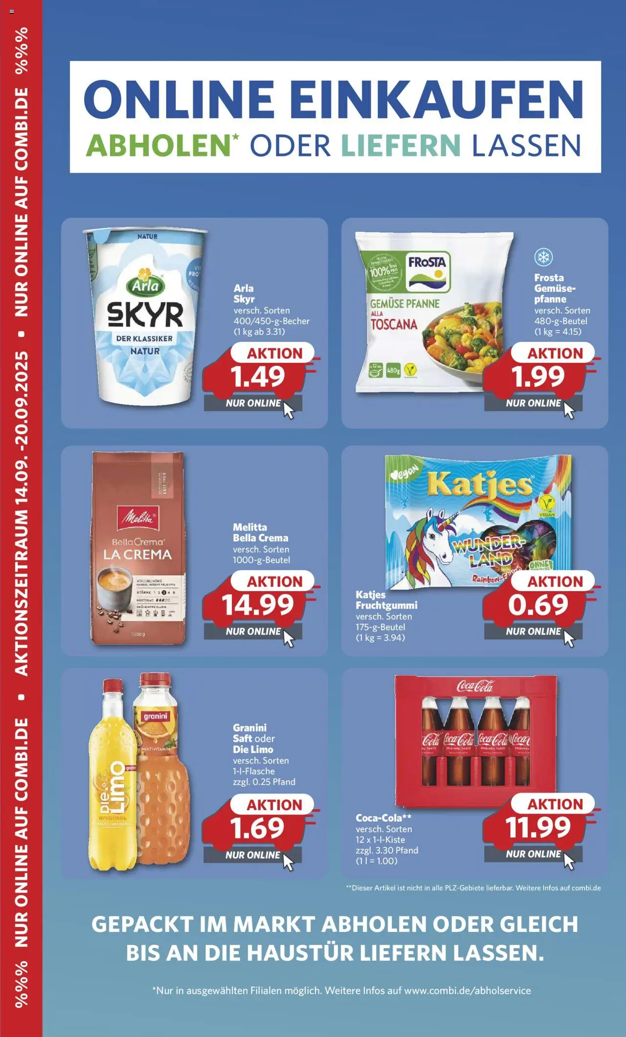 Combi Online Einkaufen - Seite 1 - gültig ab 14.09.2025