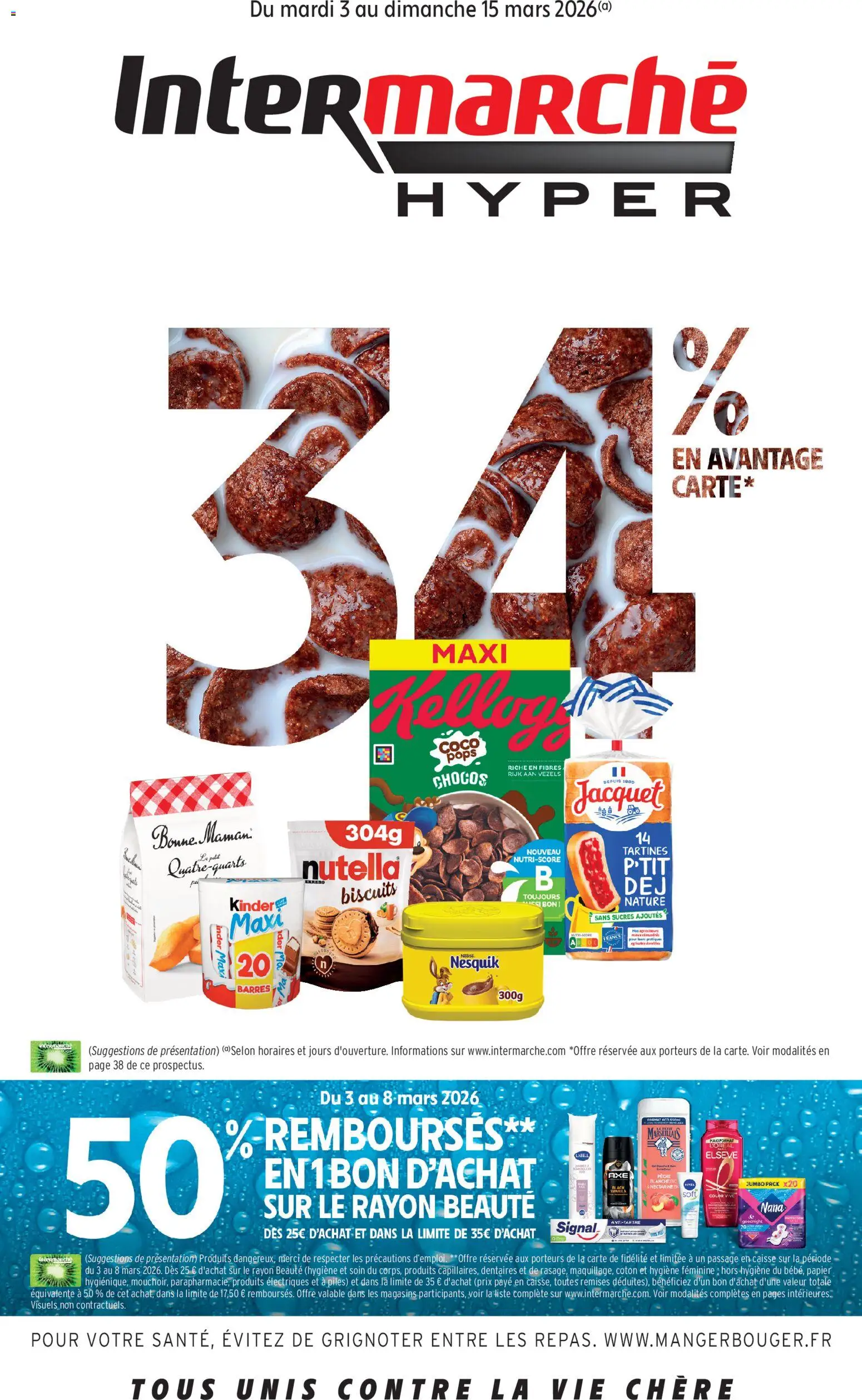 Intermarché catalogue semaine 10 - page 1 - valable à partir du 03/03/2026