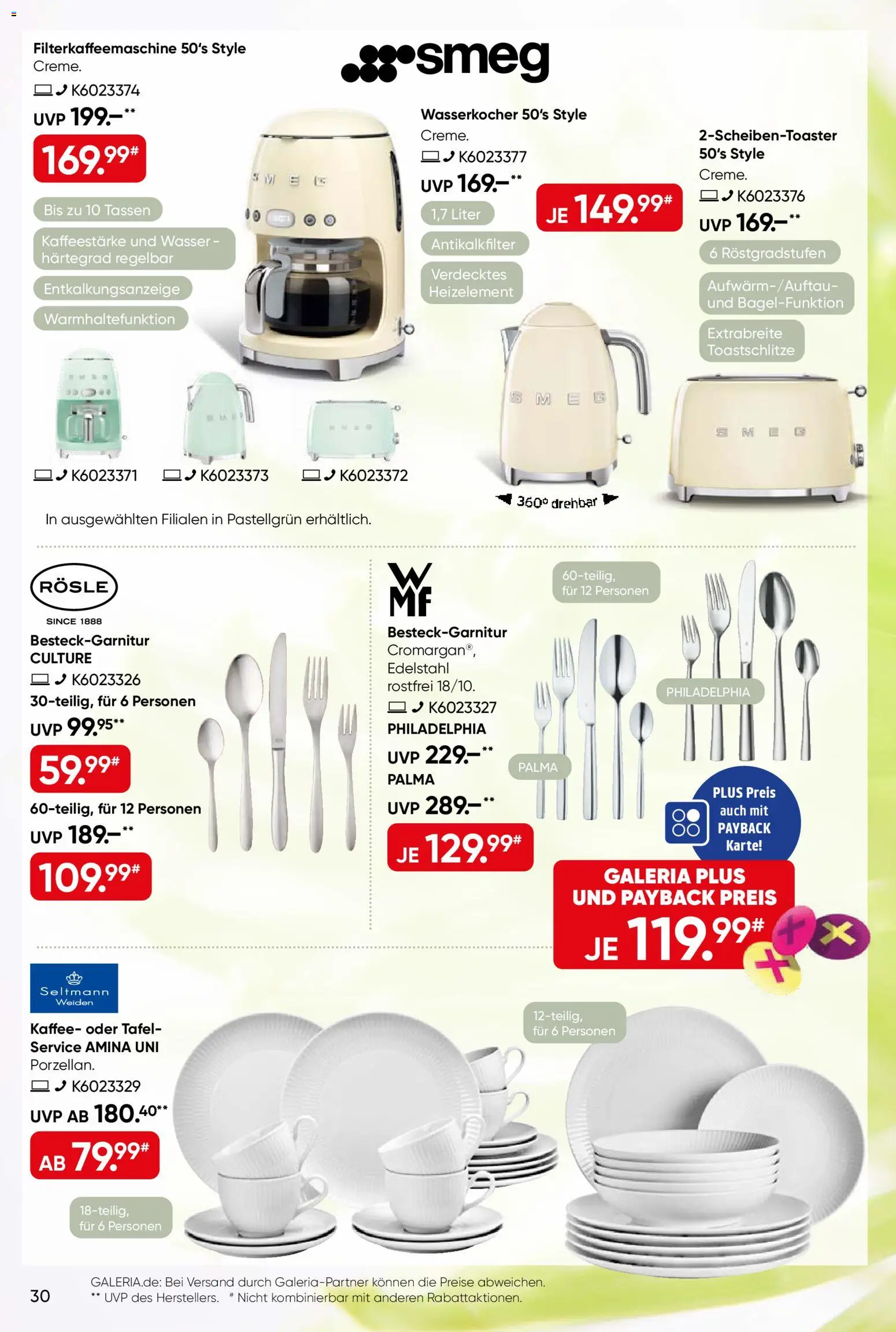 Galeria Karstadt Kaufhof Prospekt 	 - Seite 30 - gültig ab 04.03.2026