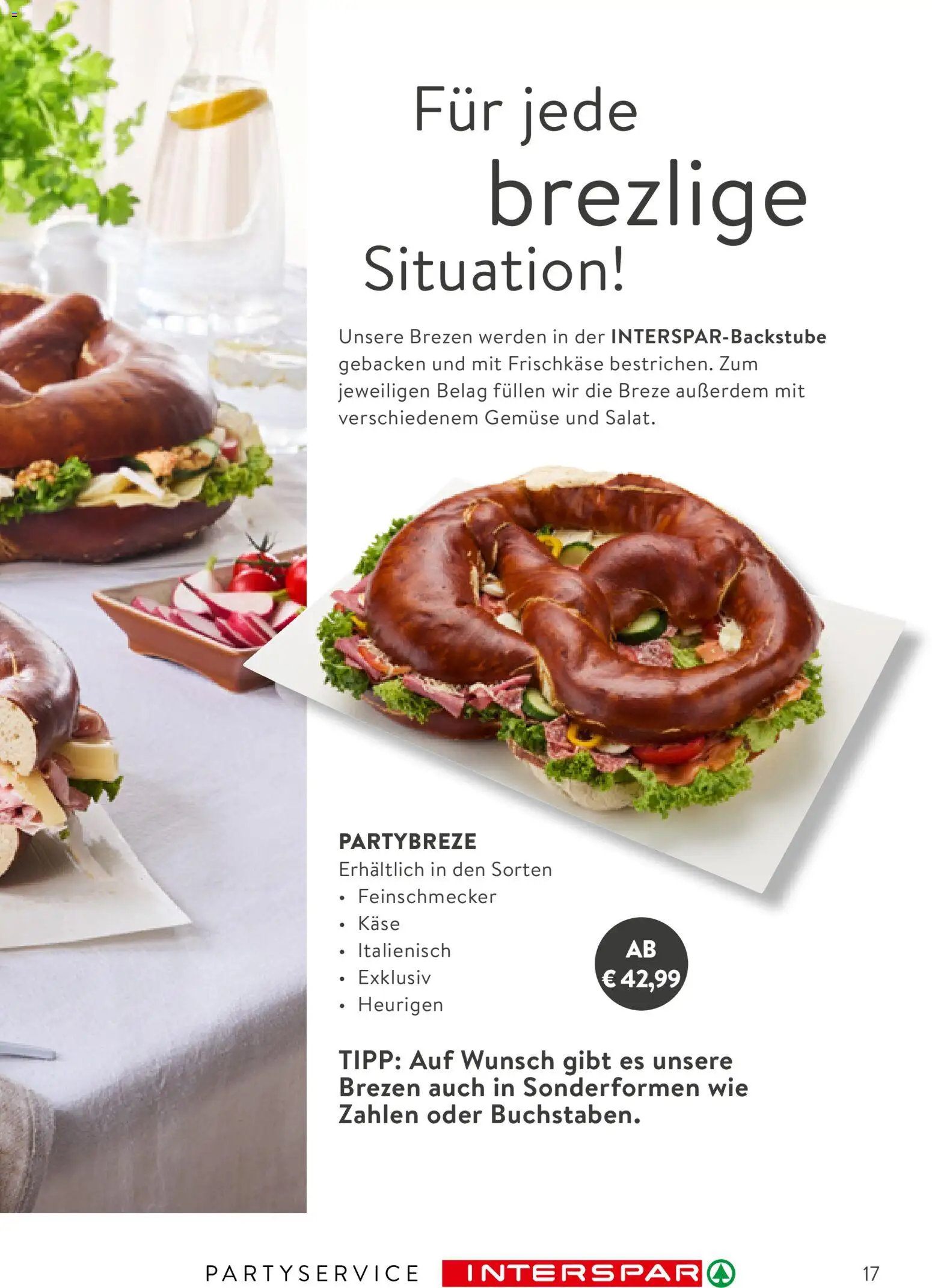 Interspar Party Service - page 17- valid from 26.01.2026