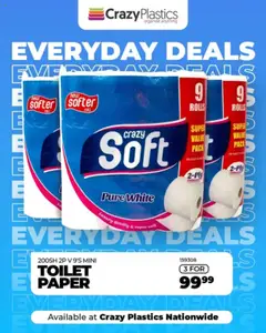 Preview Crazy Plastics Everyday Deals valid from 18/07/2025