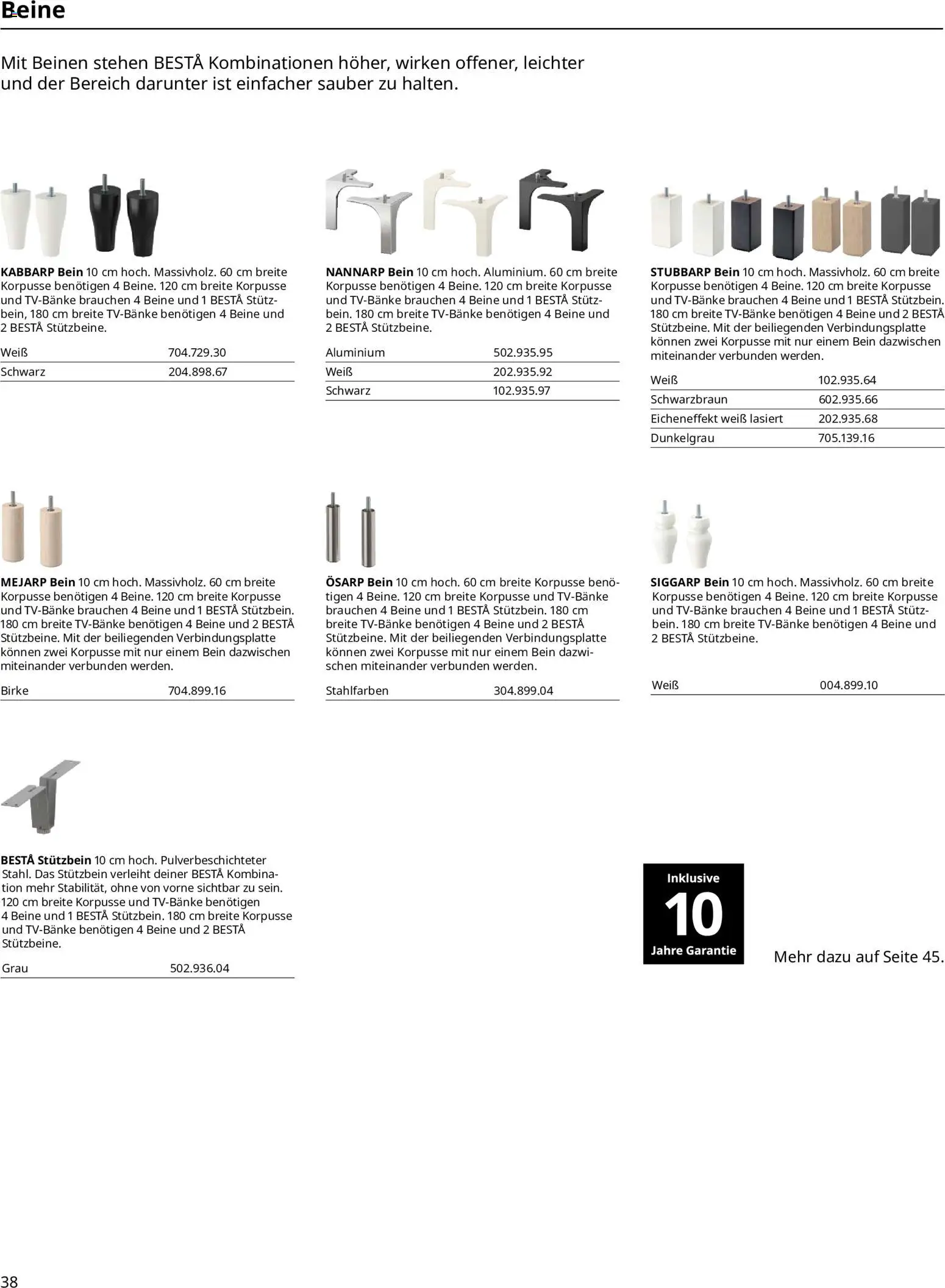 Ikea BESTÅ Kaufhilfe - Seite 38 - gültig ab 02.01.2026