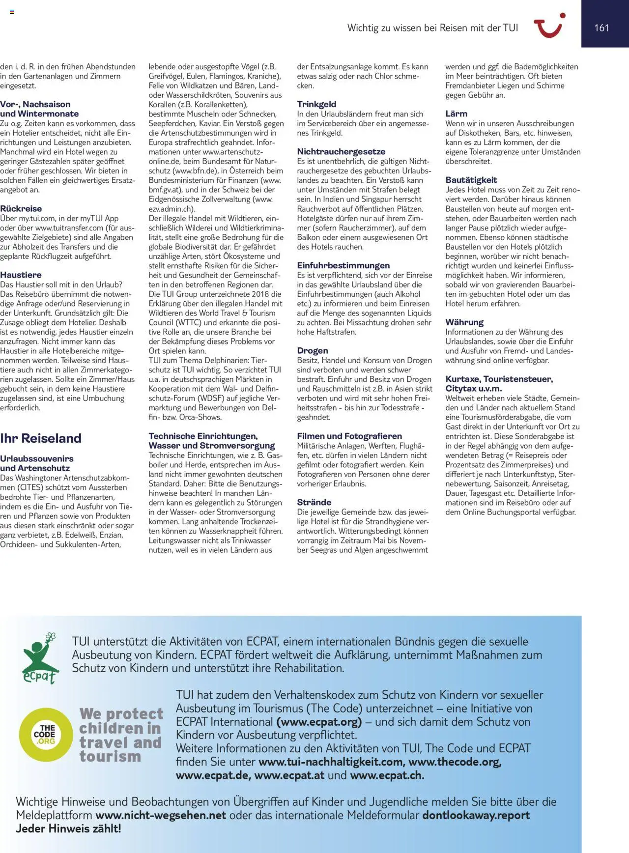 TUI Prospekt Kanaren, Kapverden & Senegal 2025/26	  - Seite 161 - gültig ab 01.11.2025