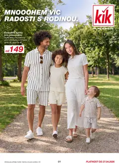 Náhled Kik leták platný od 27.04.2026
