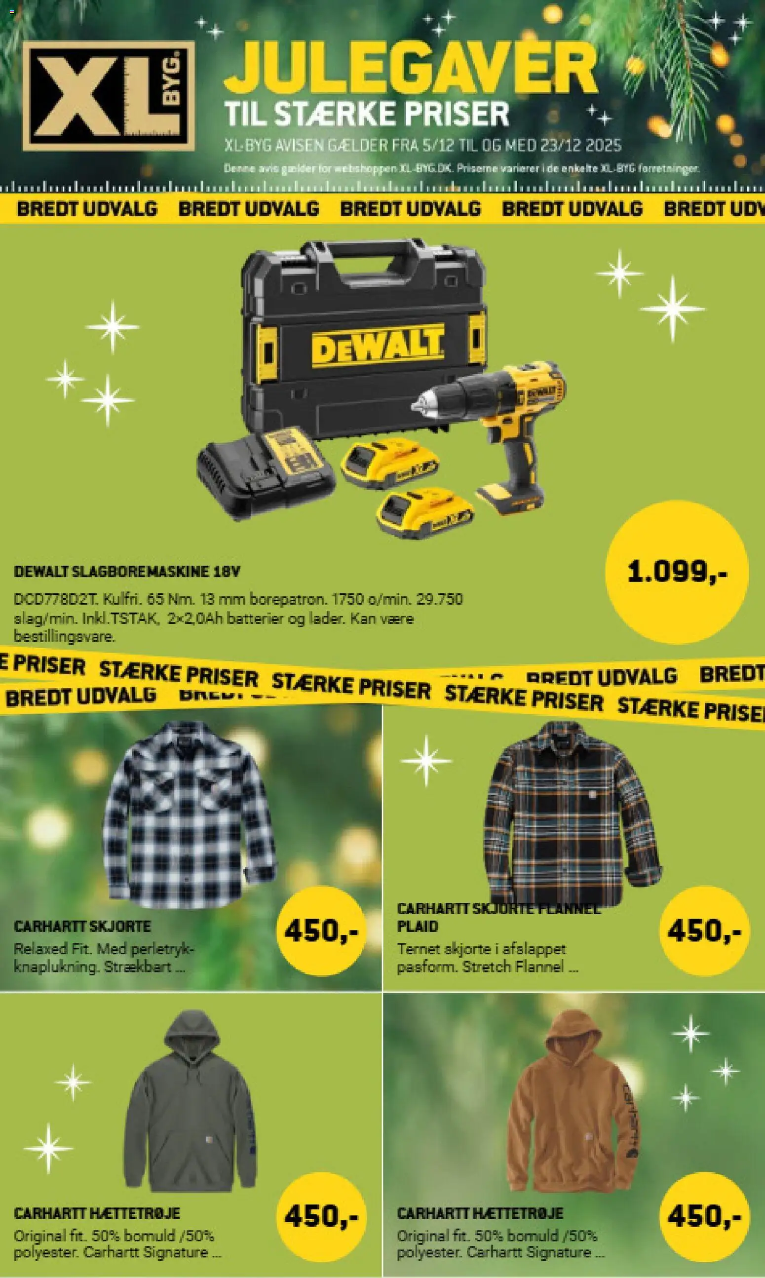 XL-BYG - Tilbudsavis - side 1- gyldig fra 05/12/2025