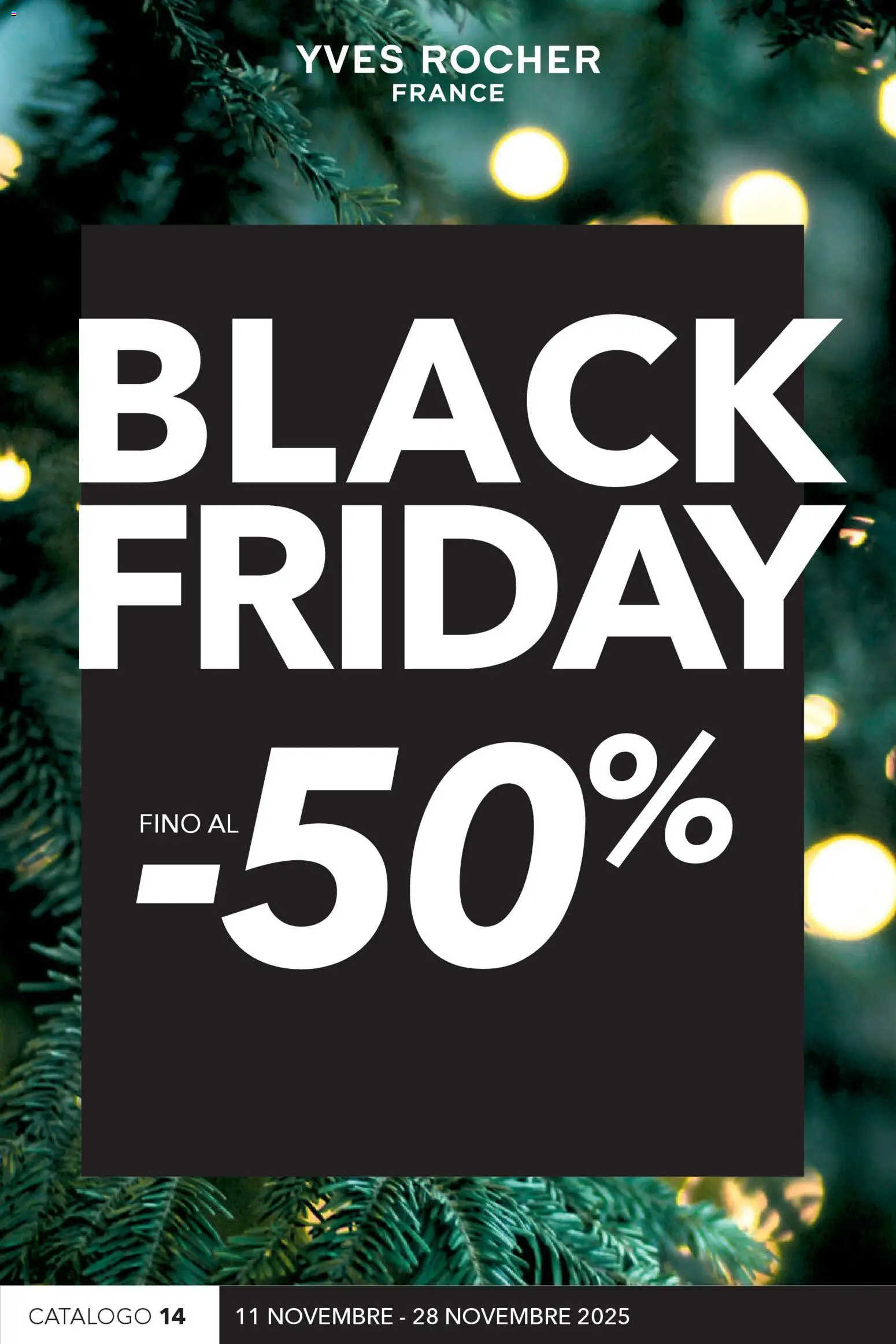 Yves Rocher - Black Friday - pagina 1 - valido dal 11/11/2025