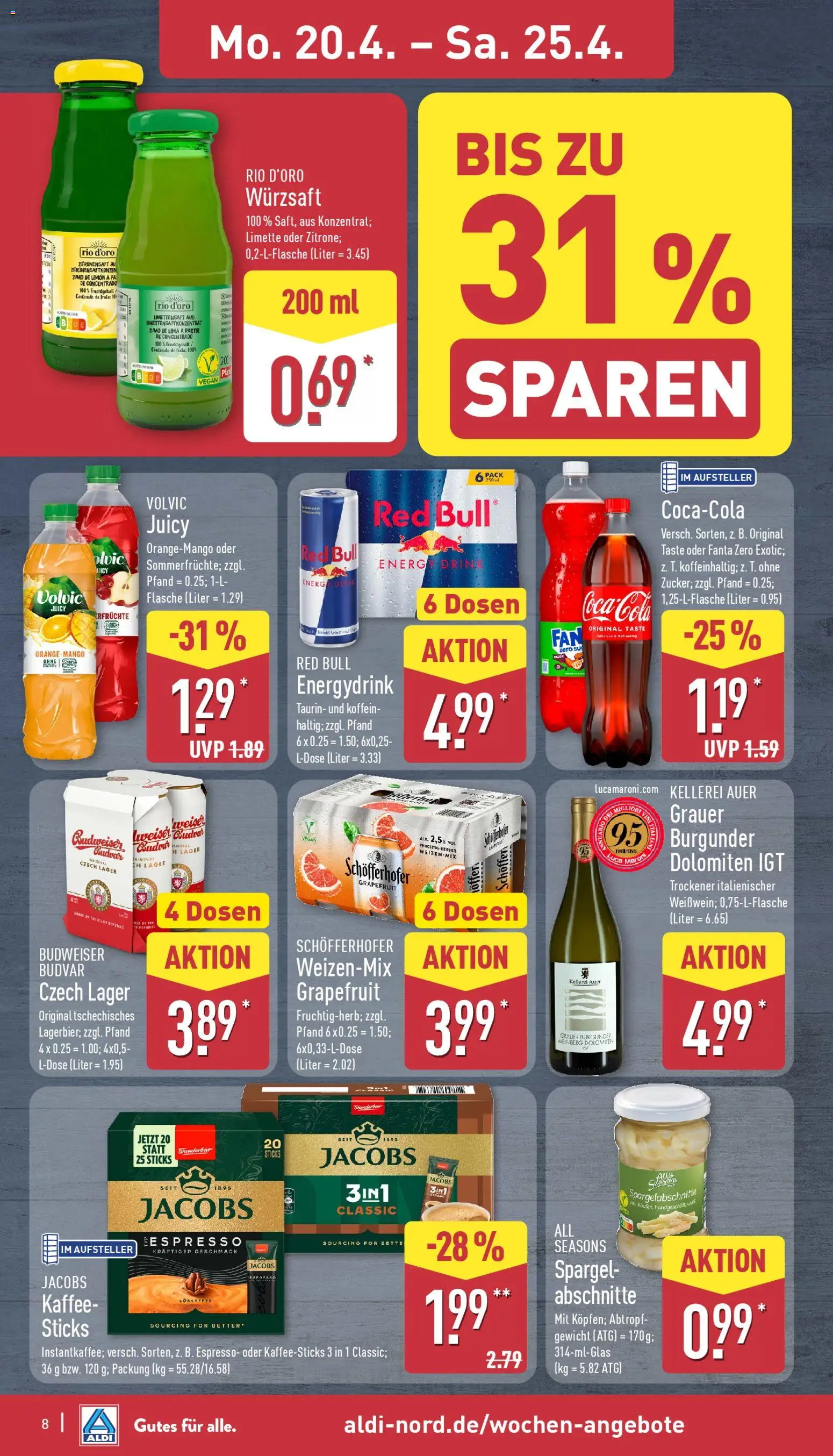 Aldi Prospekt 	 - Seite 8 - gültig ab 20.04.2026