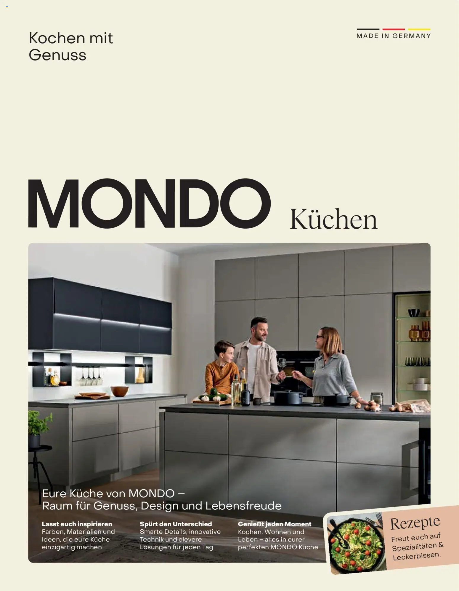 Ostermann Mondo Küchenprospekt 2026 - Seite 1 - gültig ab 01.01.2026