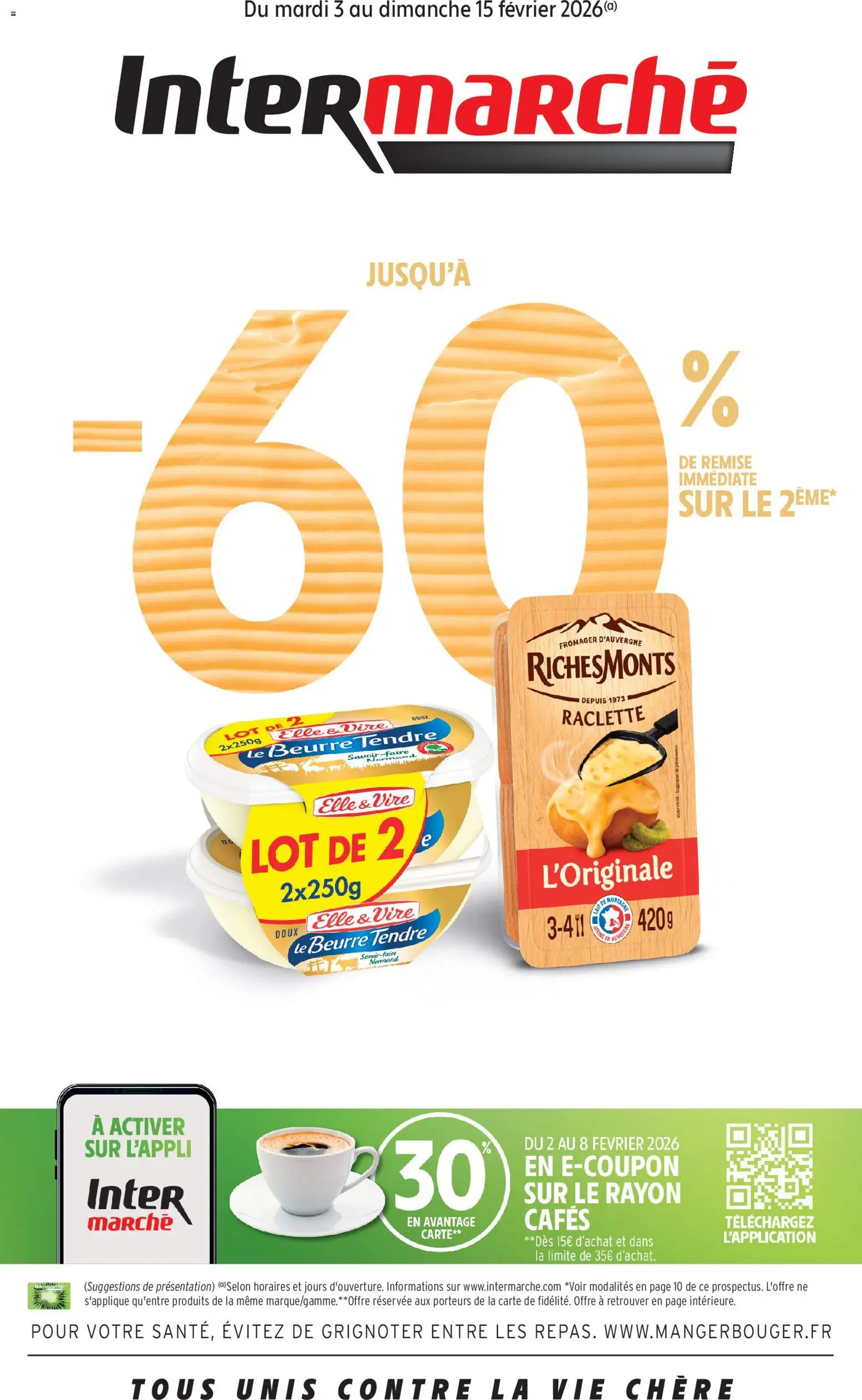 Intermarché catalogue semaine 6 - page 1 - valable à partir du 03/02/2026