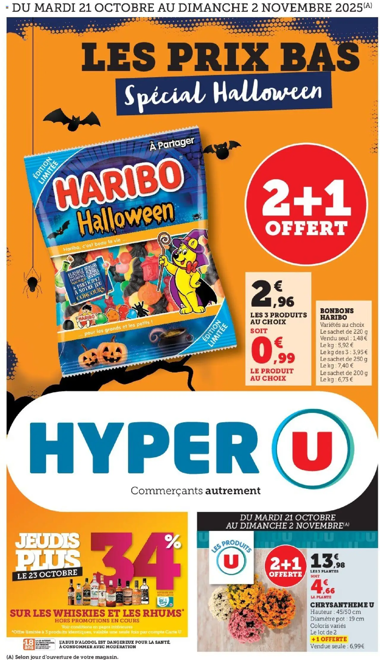 Hyper U catalogue - page 1 - valable à partir du 21/10/2025