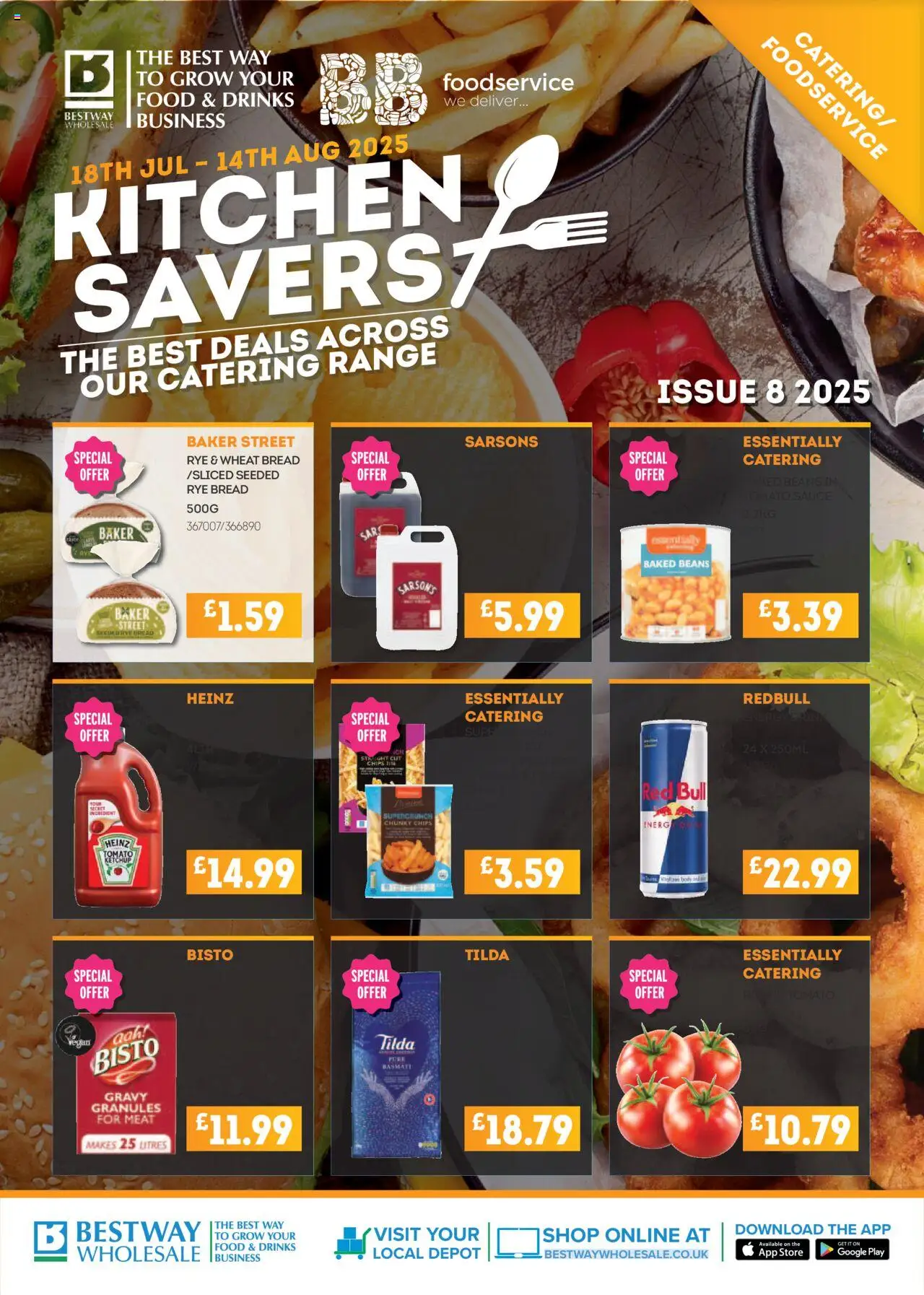 Bestway - All deals in one place, tailored for catering businesses. - page 1- valid from 18/07/2025