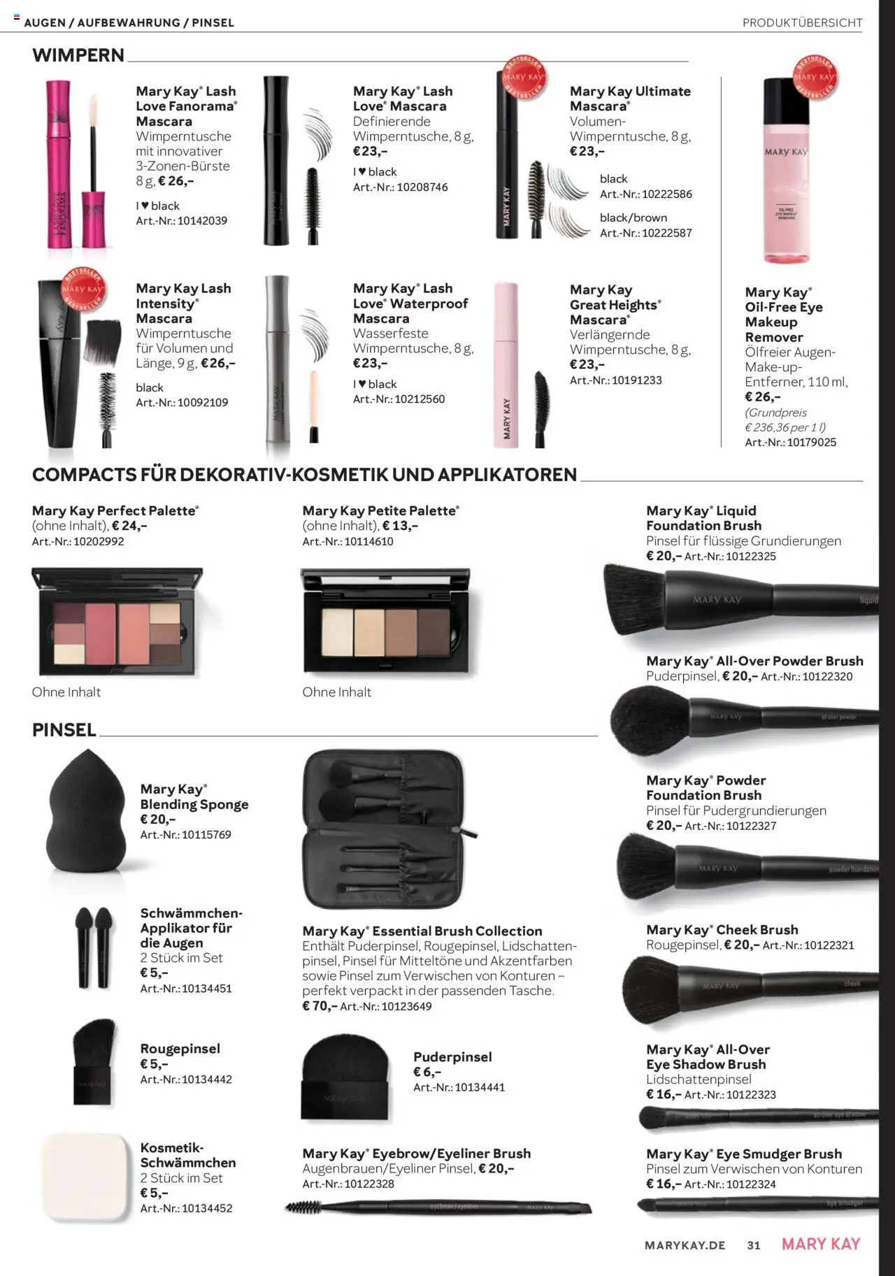 Mary Kay Katalog - Seite 31 - gültig ab 15.10.2025