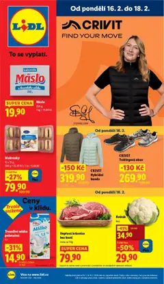 Náhled Lidl leták platný od 16.02.2026