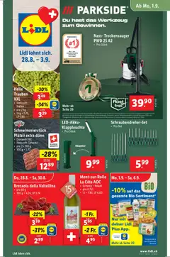 Vorschau Lidl Aktionen gültig ab 28.08.2025