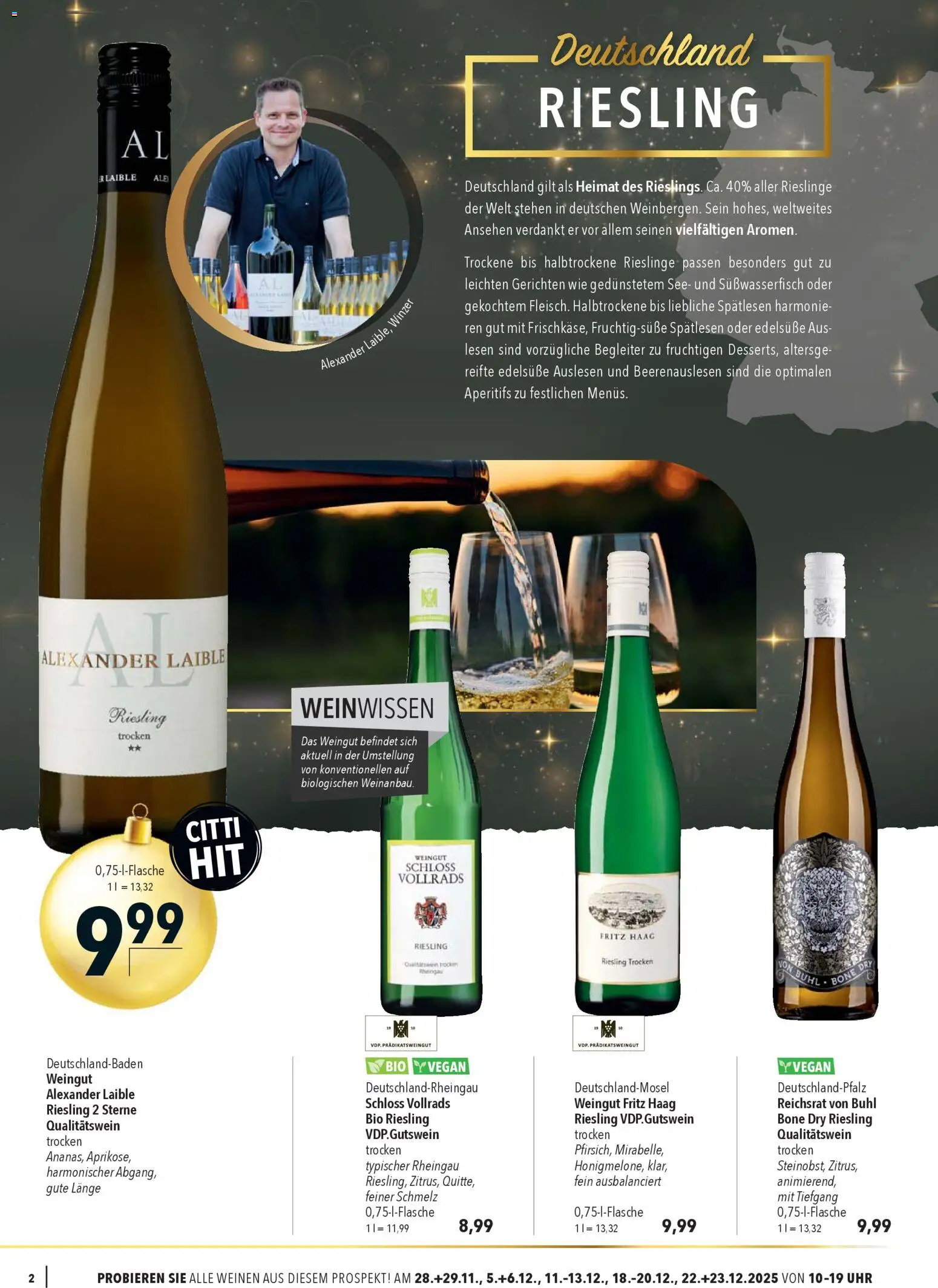 CITTI Markt - Weine zum Fest - Seite 2 - gültig ab 26.11.2025