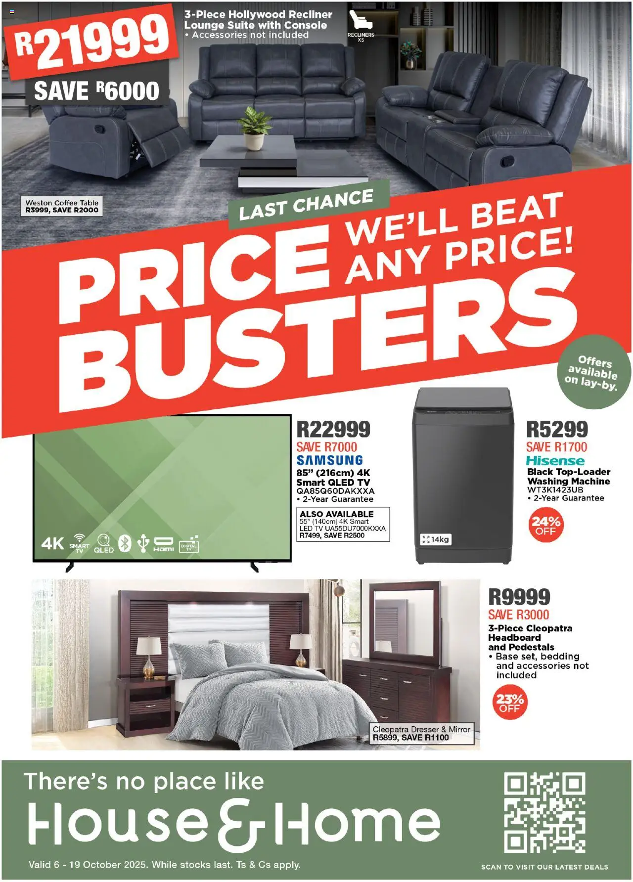 House and Home Specials - page 1- valid from 06/10/2025