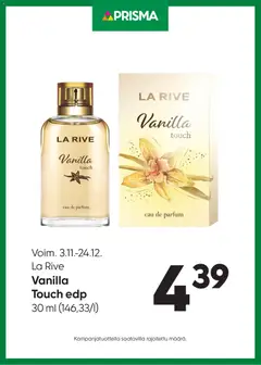 Esikatselu Prisma tarjoukset La Rive voimassa alkaen 03/11/2025