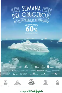 Vista previa del folleto Viajes El Corte Inglés Semana del Crucero válido desde 07/01/2026
