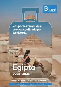 Vista previa del folleto B the travel brand Egipto válido desde 01/07/2025