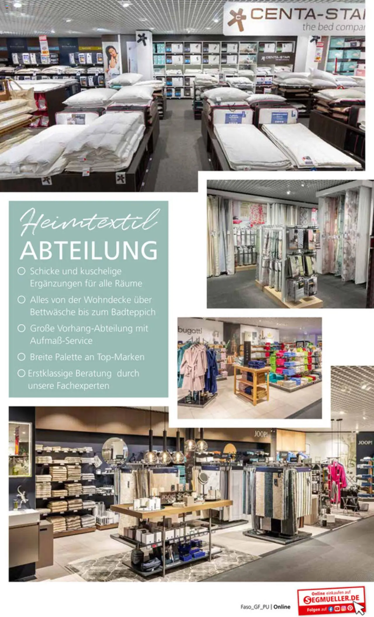 Segmüller Heimtextilien Spezial - Seite 15 - gültig ab 06.10.2025