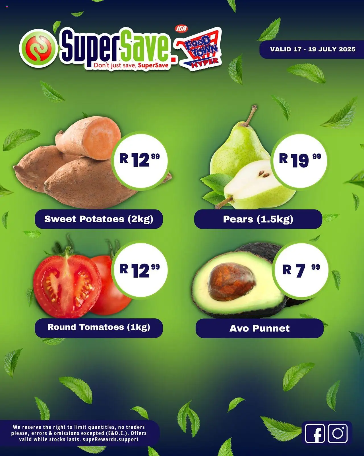 Super Save Fresh Specials - page 4- valid from 17/07/2025
