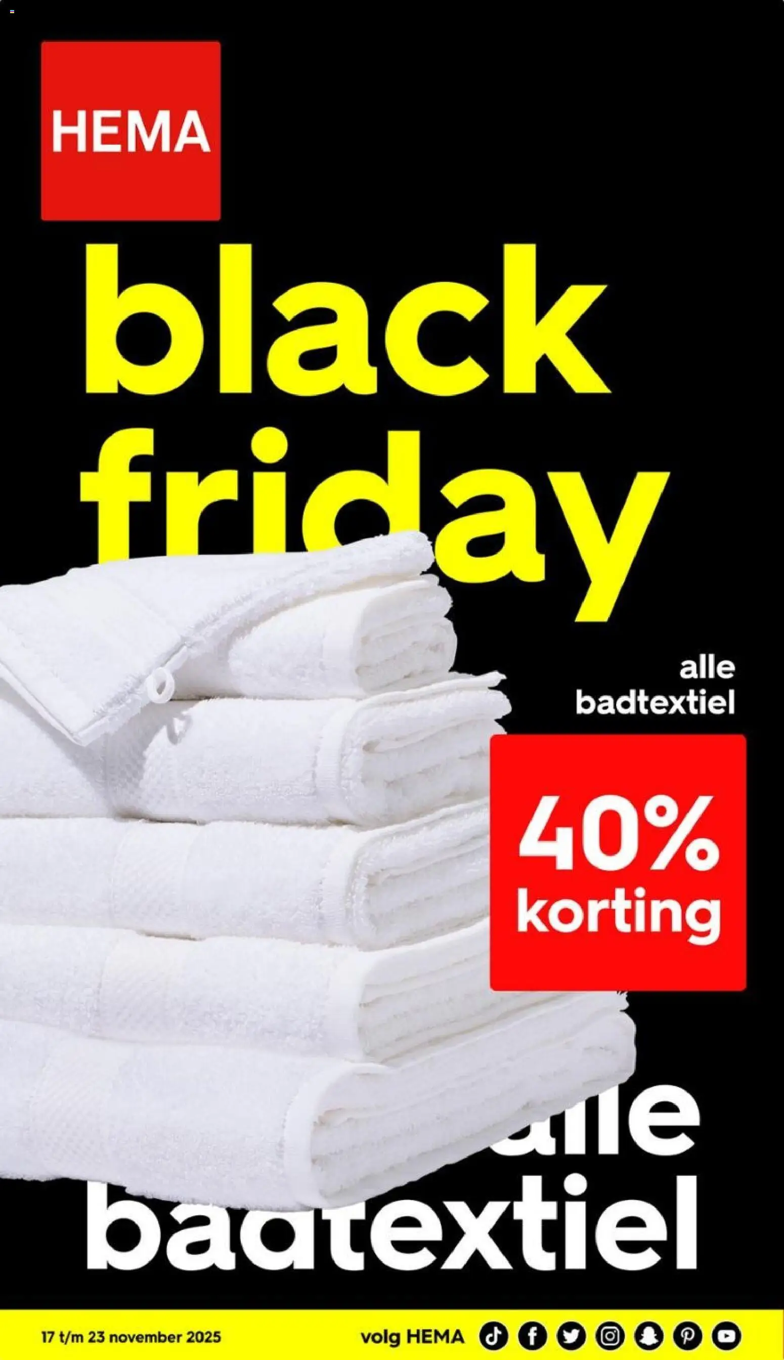 Hema - Black Friday - pagina 1- geldig vanaf 17-11-2025