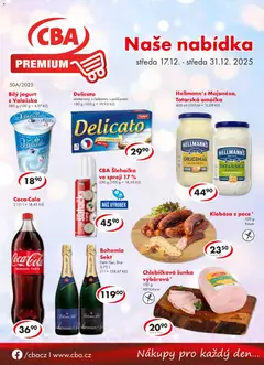 Náhled CBA leták - Premium platný od 17.12.2025