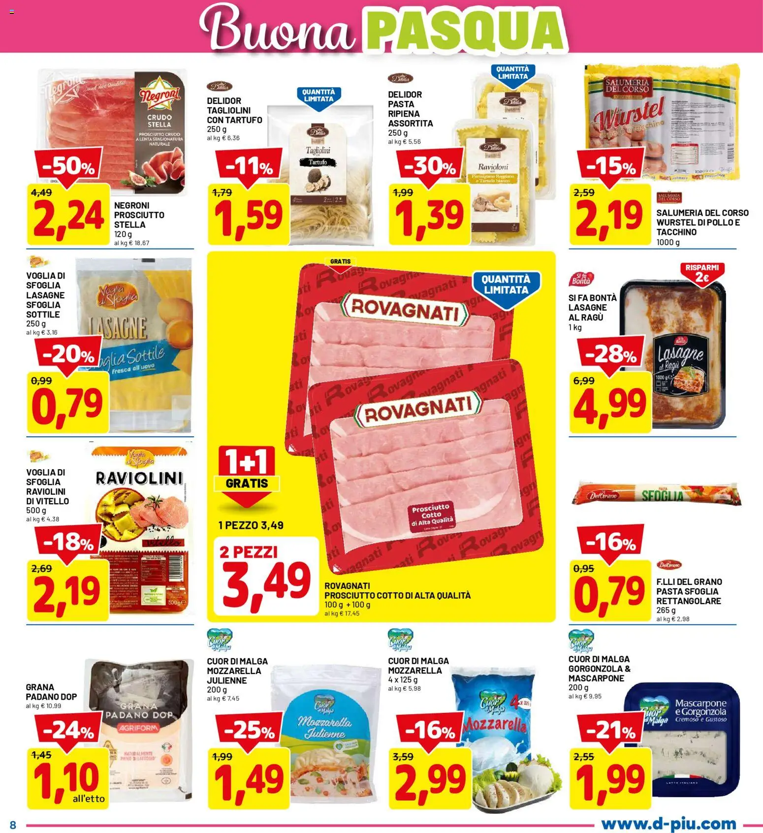 D Più volantino - pagina 8 - valido dal 26/03/2026