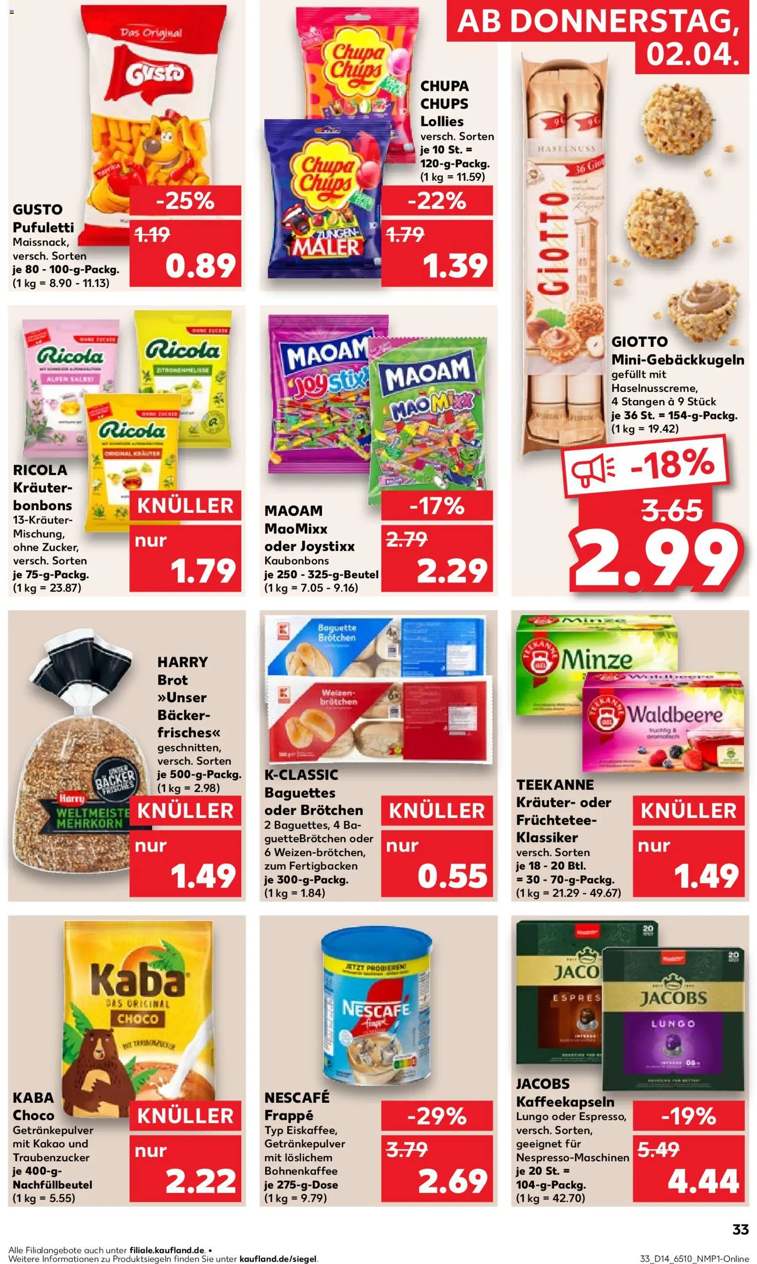 Kaufland DE - DE Folder Köln - page 33- valid from 02-04-2026
