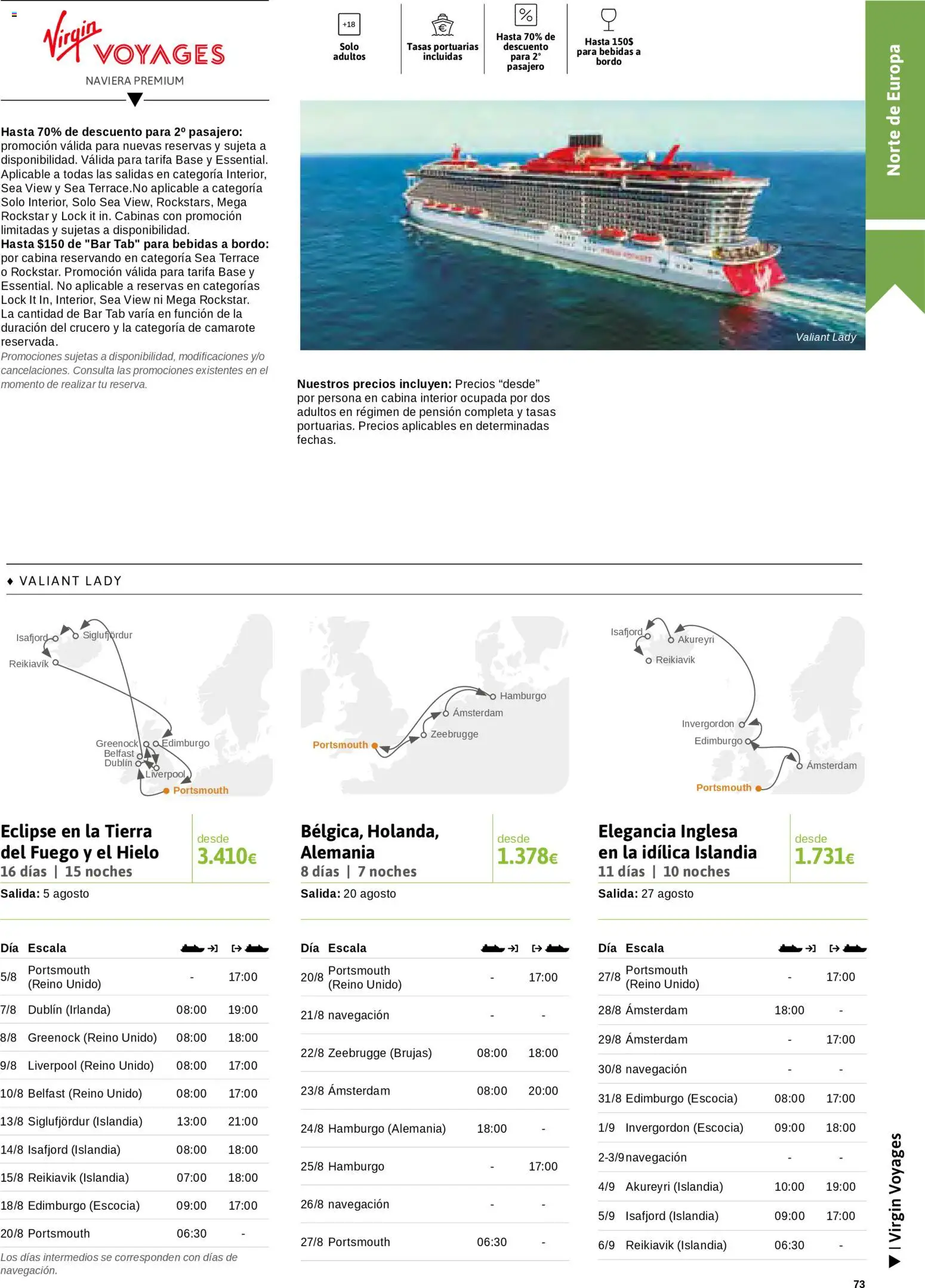 Viajes El Corte Inglés Cruceros marítimos - Página de 74 - Válido desde 01/01/2026
