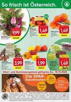 Vorschau Spar - Wien Obst & Gemüse gültig ab 13.10.2025