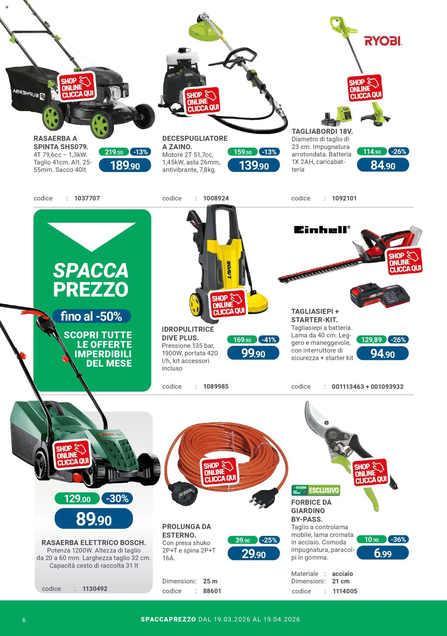 CFadda volantino - pagina 6 - valido dal 19/03/2026