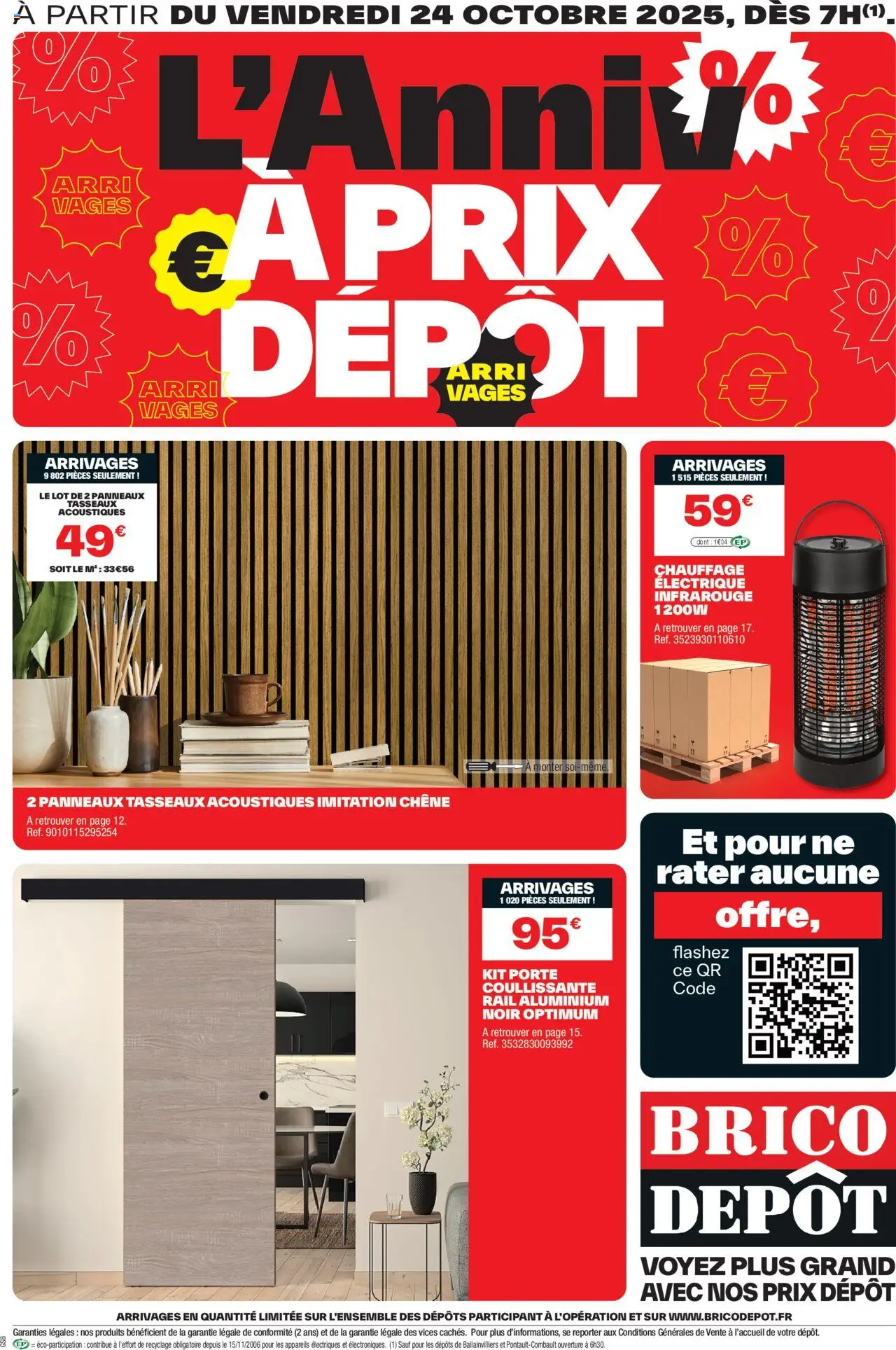 Brico Dépôt catalogue - page 1 - valable à partir du 24/10/2025