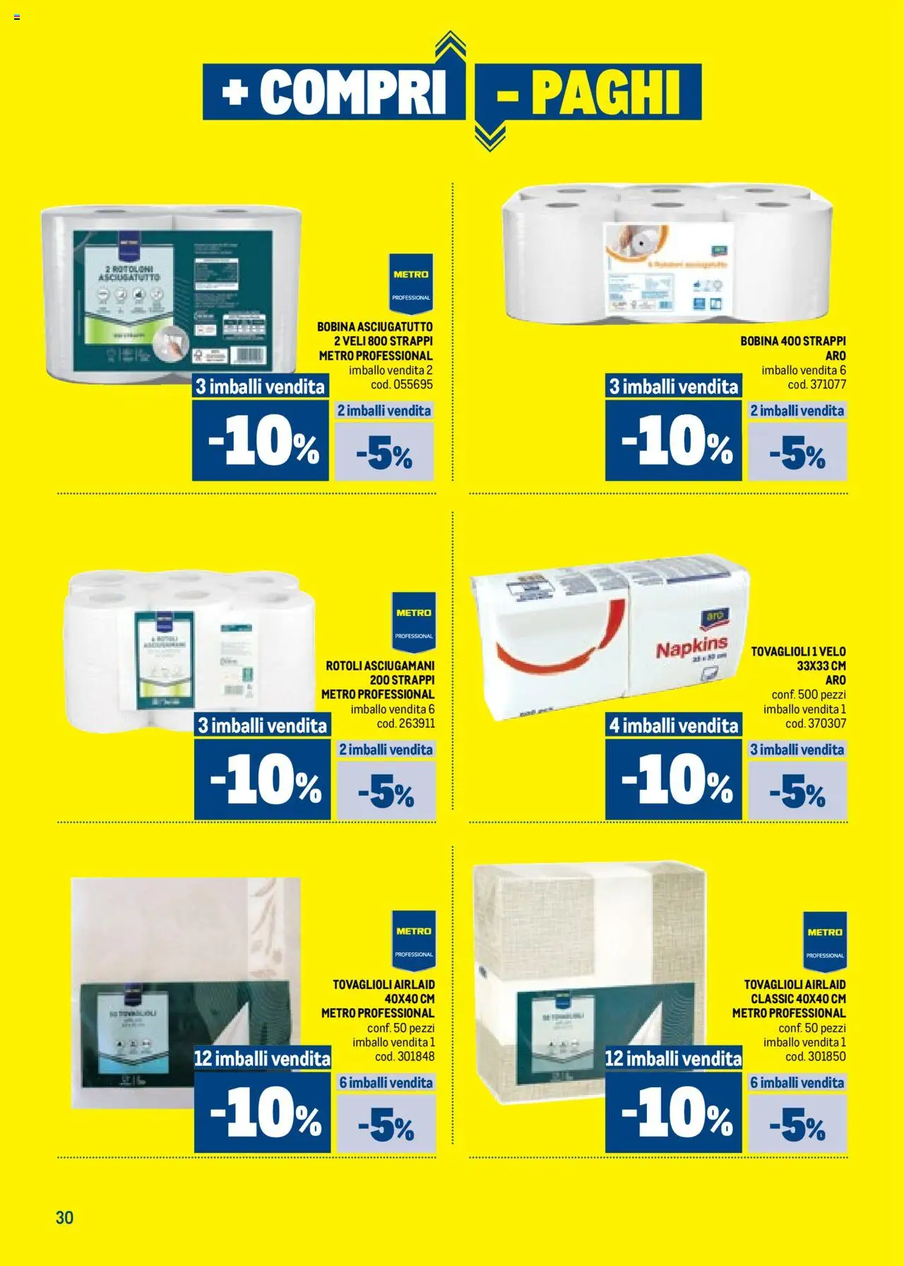 Metro Compri - Paghi catalogo - pagina 30 - valido dal 09/10/2025