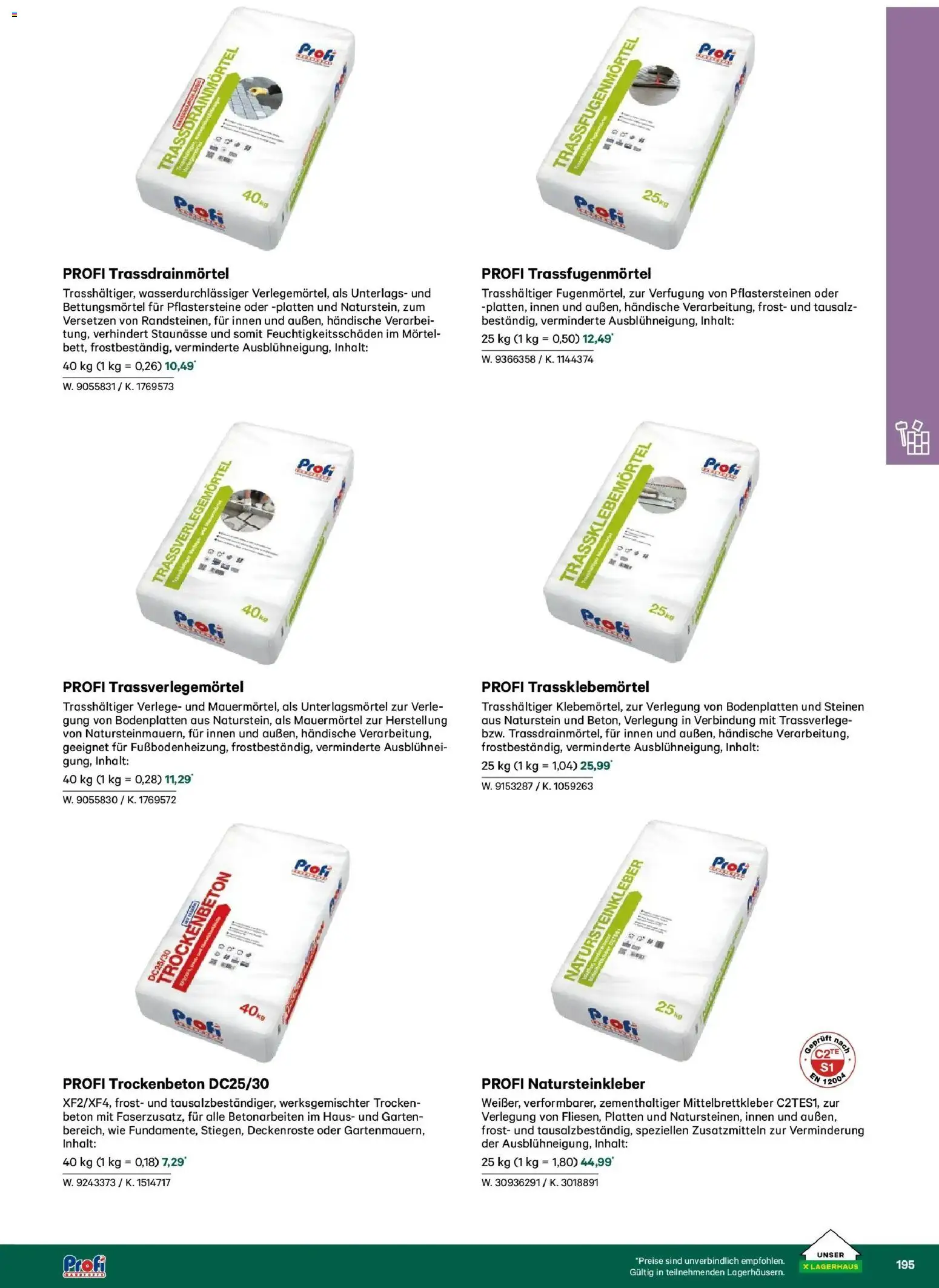 Lagerhaus Garten & Freizeit Katalog 2026 - Wien, Innsbruck - page 195- valid from 01.03.2026