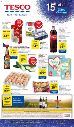 Náhled Tesco leták - Hypermarket platný od 13.08.2025