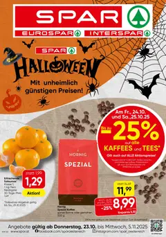 Vorschau Spar Flugblatt - Steiermark gültig ab 23.10.2025