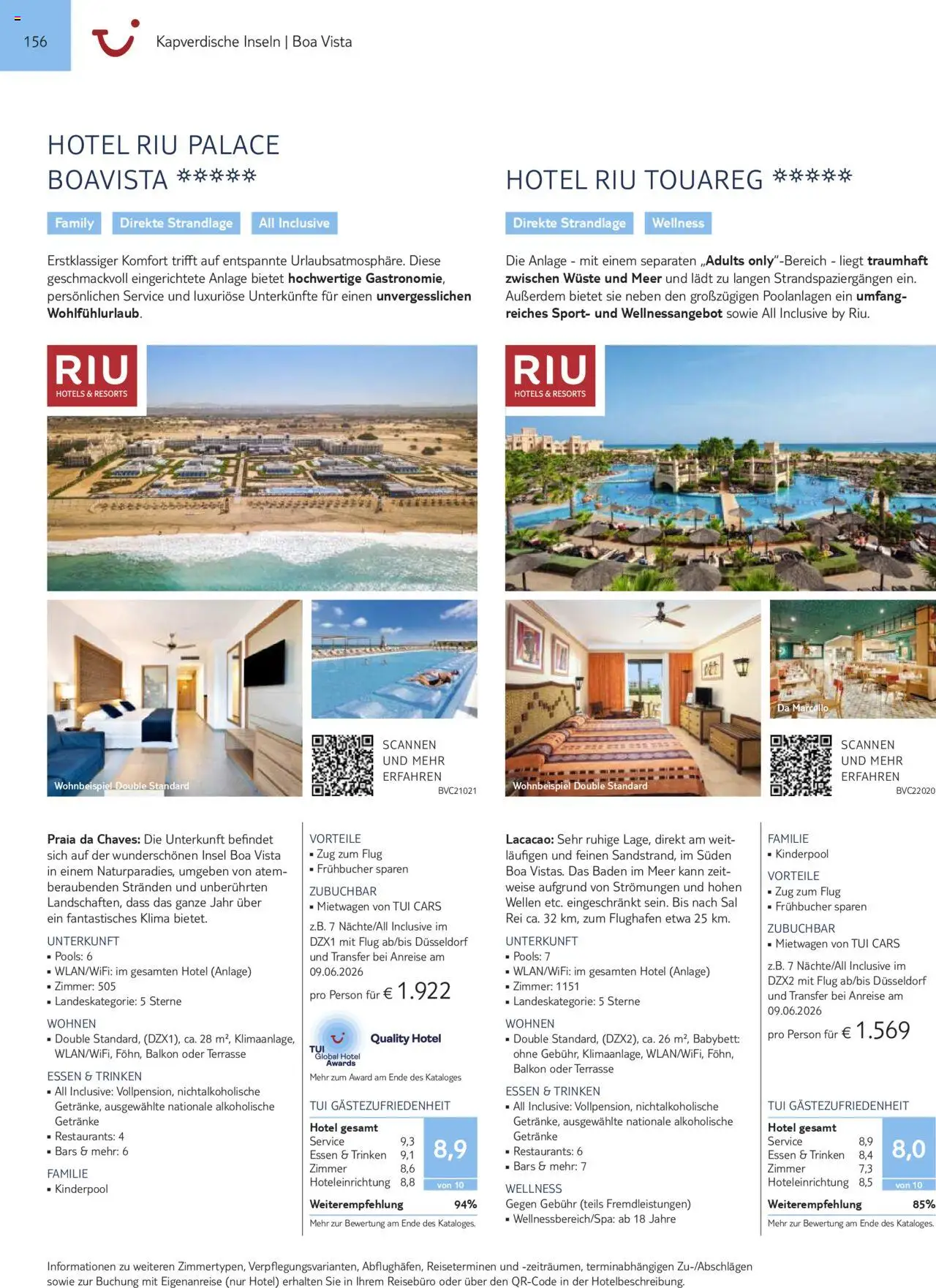 TUI Prospekt Kanaren, Kapverden & Senegal 2025/26	  - Seite 156 - gültig ab 01.11.2025
